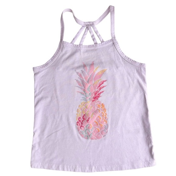 OshKosh B'gosh Other - Oshkosh B'Gosh 6/6x Girls pineapple graphic strappy tank top